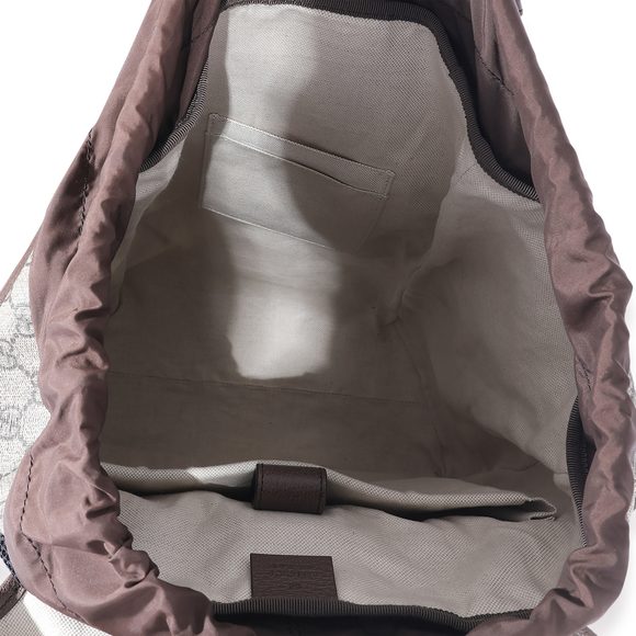 Gucci GG Supreme & Web Medium Backpack - Picture 4 of 7